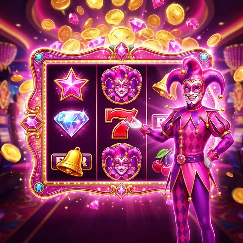 Pink Joker Hold and Win Slot