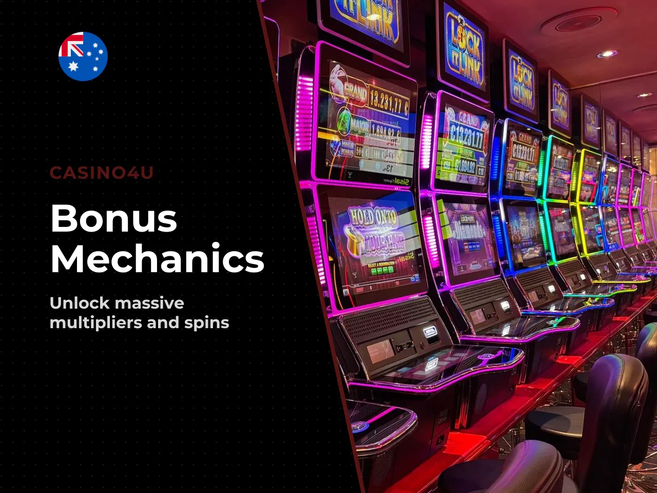 Bonus Features Tumbles, Multipliers and Free
