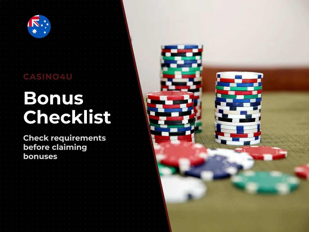 15. Player checklist before you claim