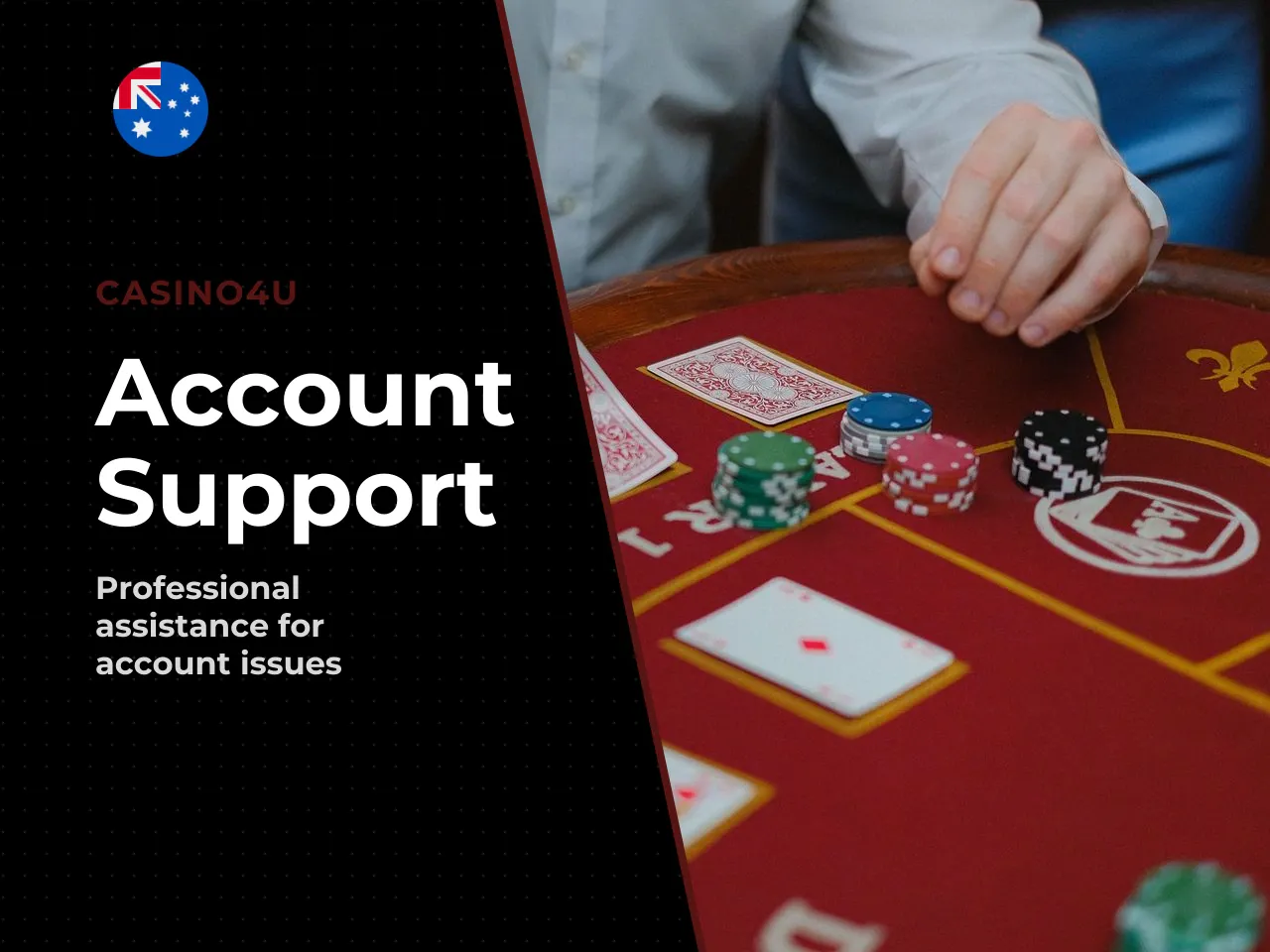 When you must contact support casino4u