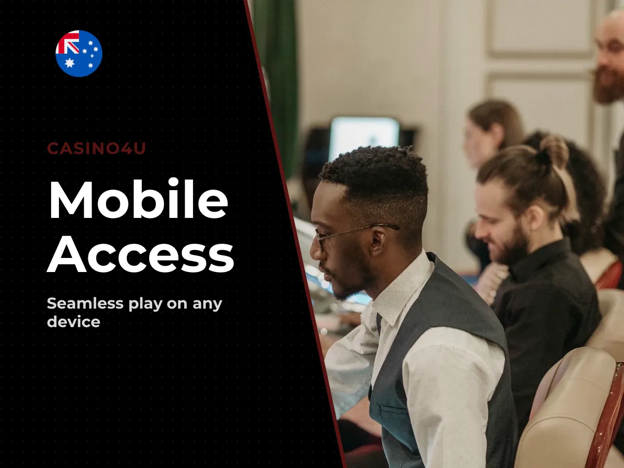 2.2 Casino4u website and access formats