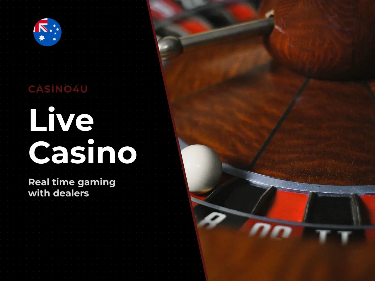 8.4 Casino4u live dealer and progressive