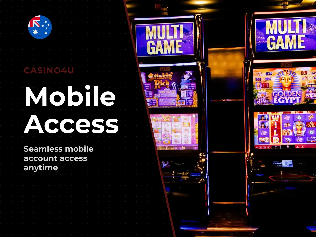 Casino4u login from a mobile device