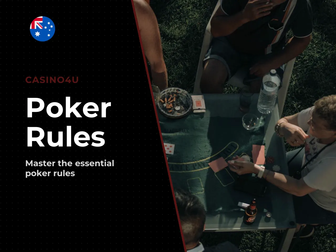 Who does what at the poker