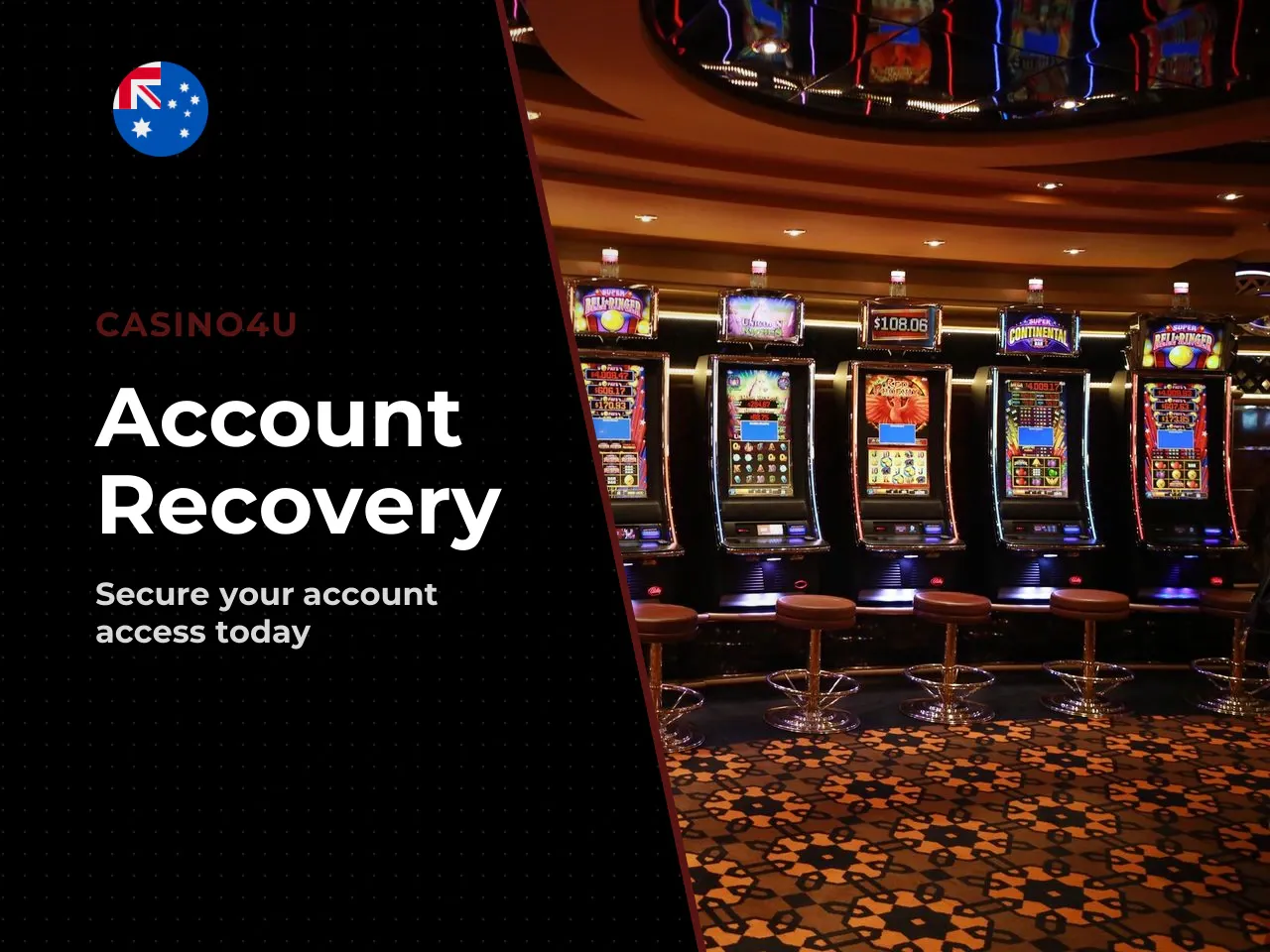 Casino4u password reset and access recovery