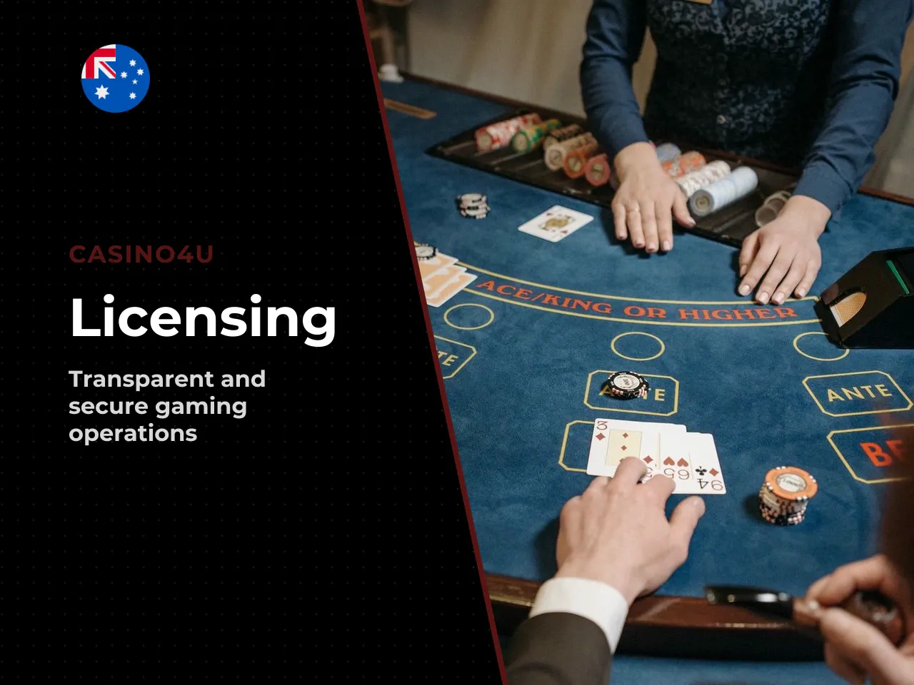 Licence, ownership and legal transparency. Casino4u