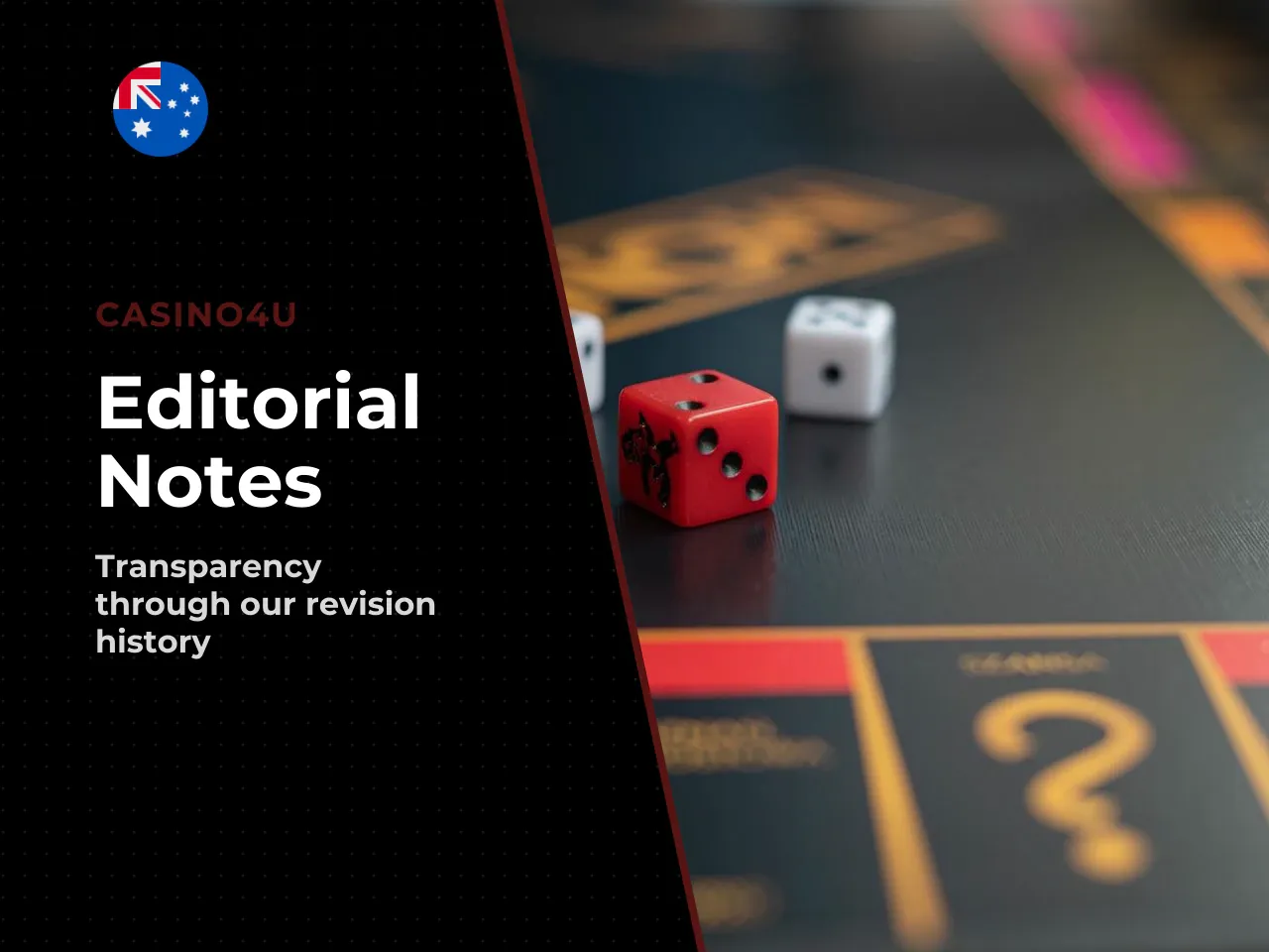Appendix A Editorial notes and change