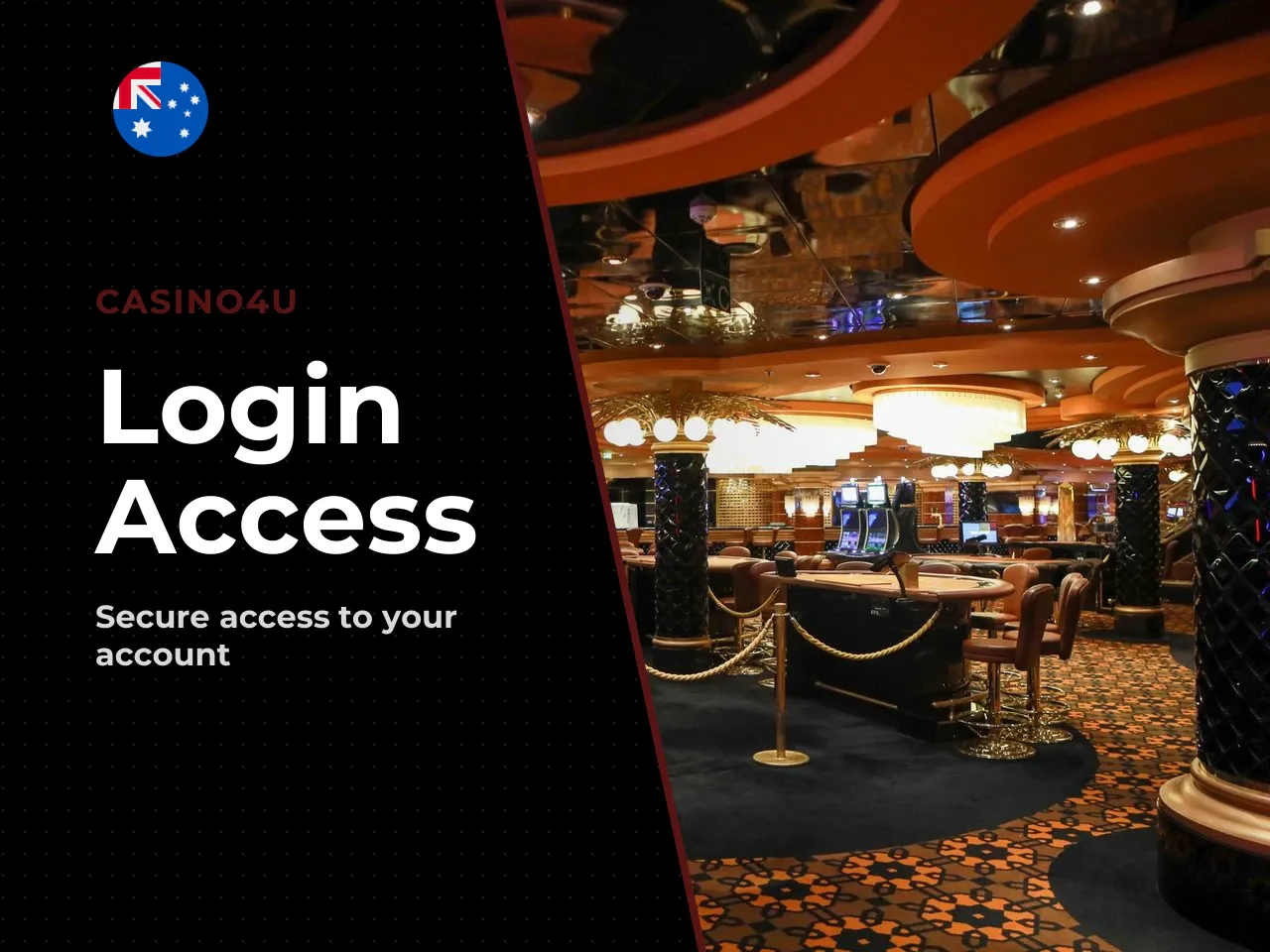 How to log in to Casino4u