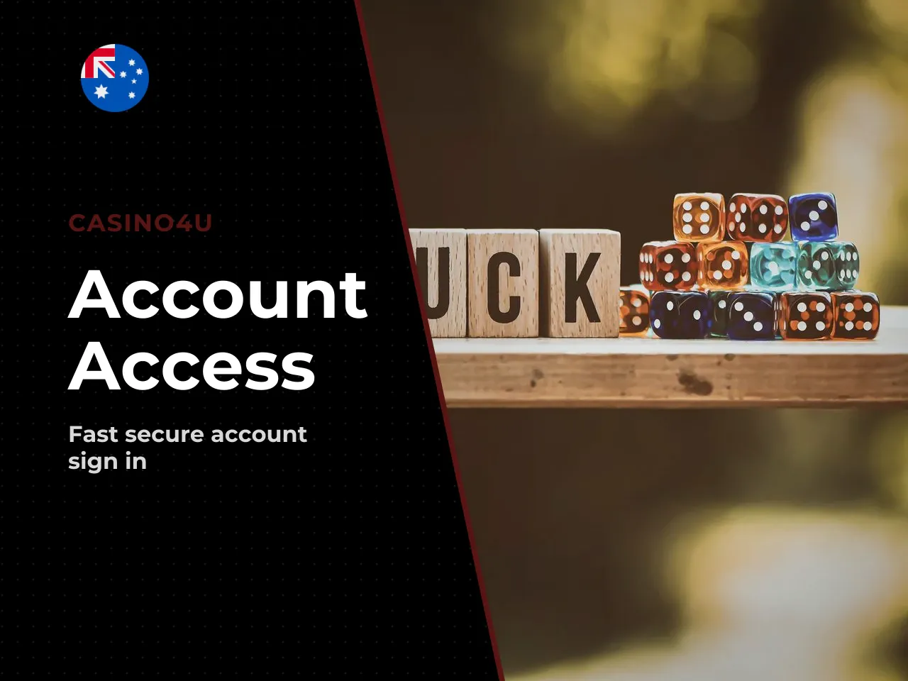 What data you need for Casino4u