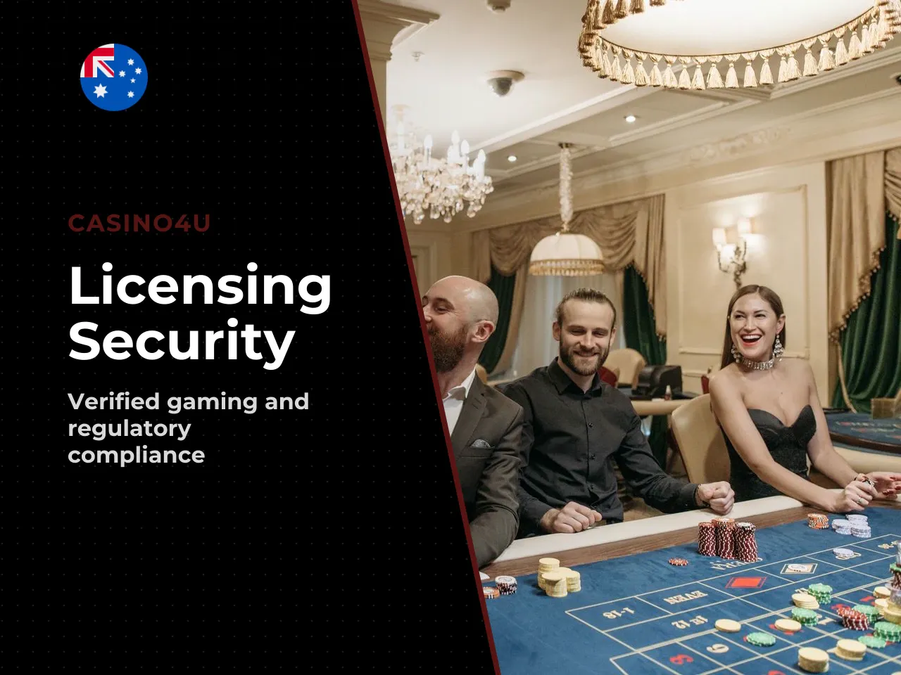 - Licence number and jurisdiction published