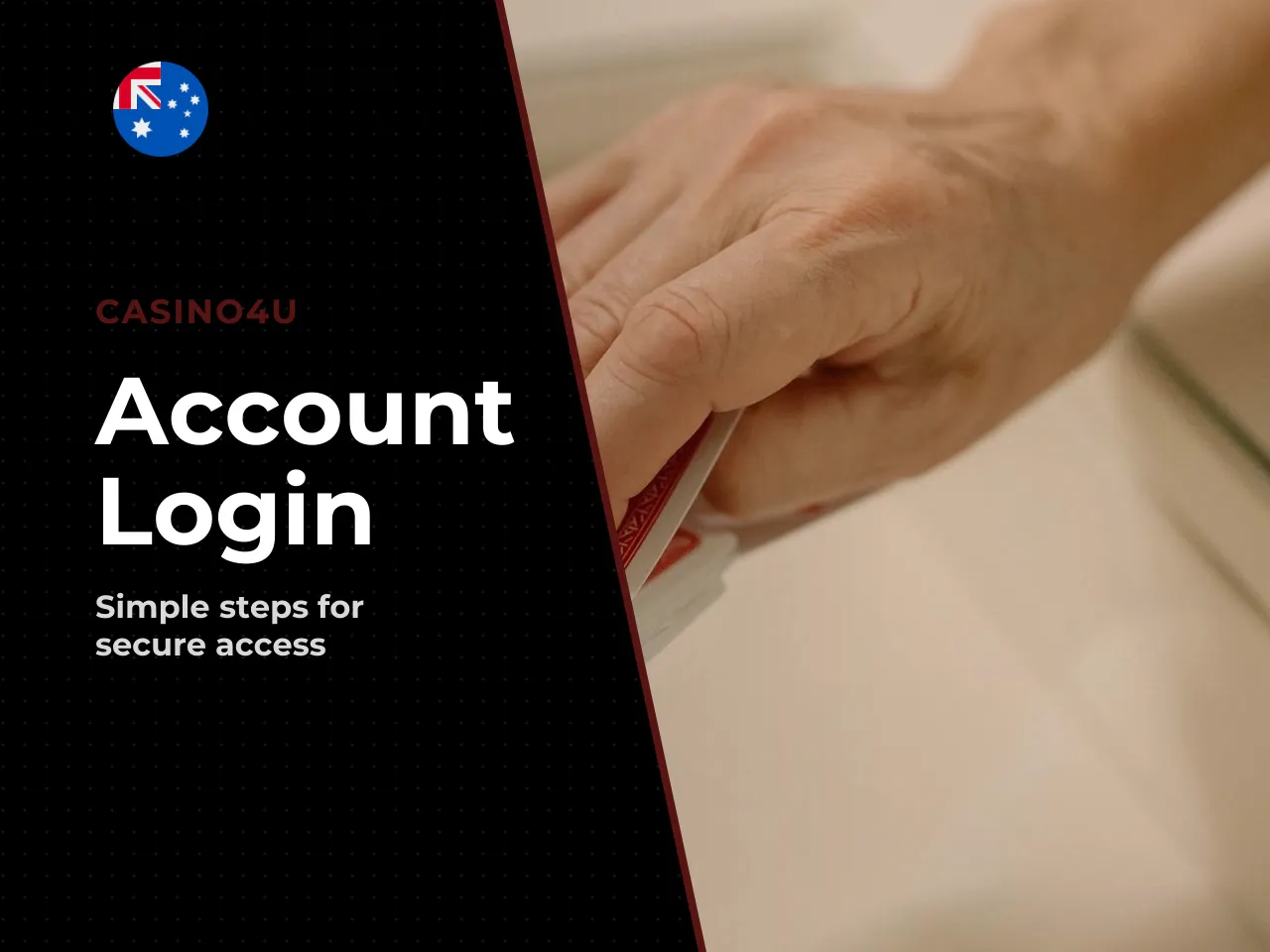 Desktop login step by step. 1